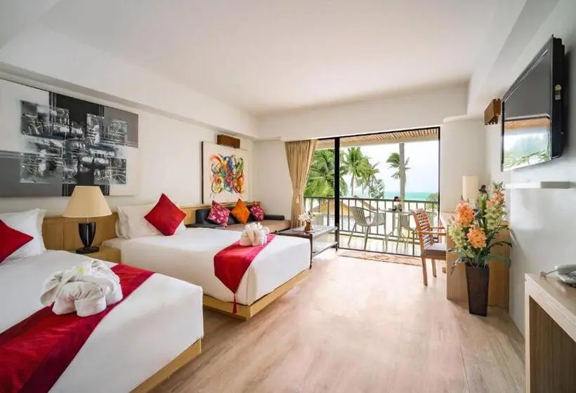オーシャンビューデラックスルーム, Villa Chacha Krabi Beachfront Resort