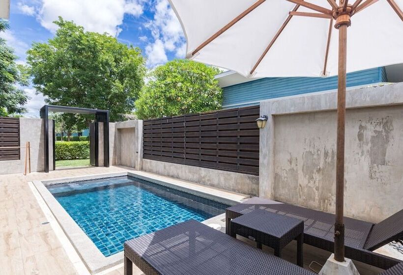 فيلا غرفة نوم واحدة مع مسبح, Coral Tree Villa Hua Hin