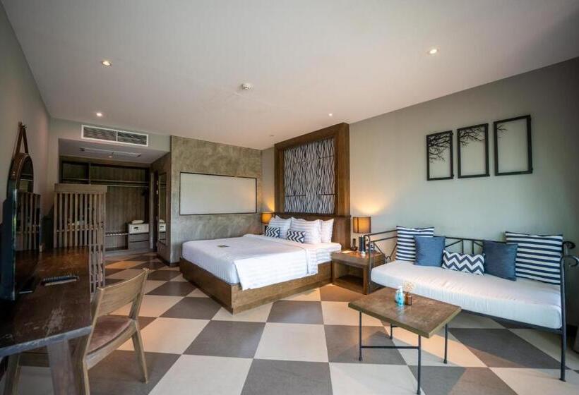 فيلا بريميوم غرفة نوم واحدة, Coral Tree Villa Hua Hin