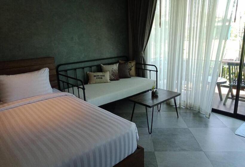 فيلا غرفة نوم واحدة مطلة على الحديقة, Coral Tree Villa Hua Hin