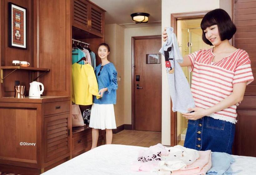 اتاق استاندارد با چشم‌انداز دریا, Disney Explorers Lodge