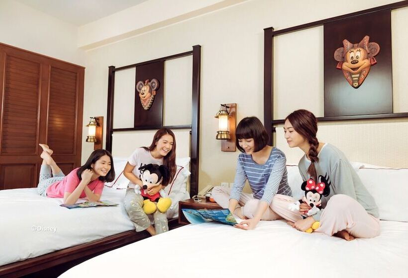 اتاق استاندارد با چشم‌انداز دریا, Disney Explorers Lodge