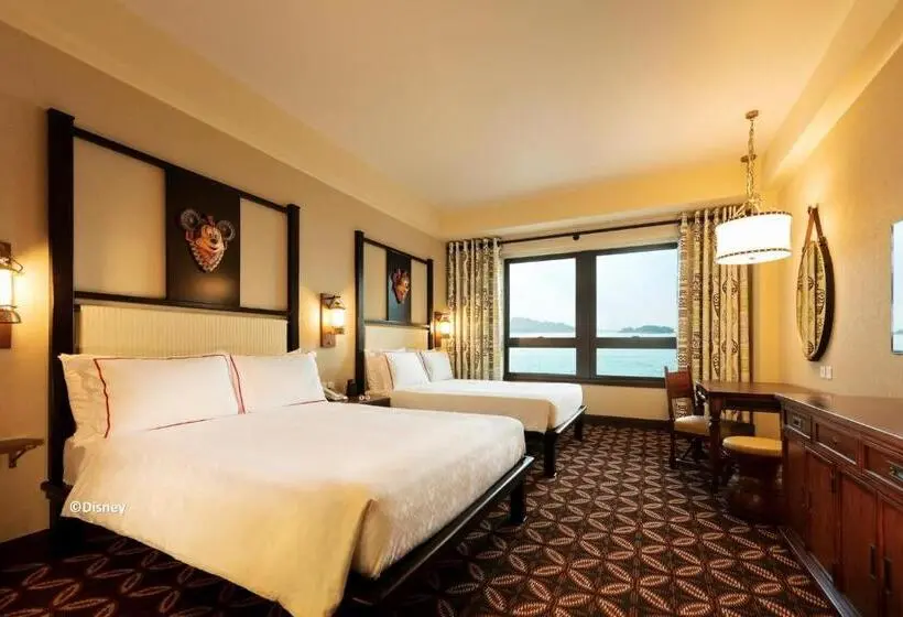 اتاق استاندارد با چشم‌انداز دریا, Disney Explorers Lodge