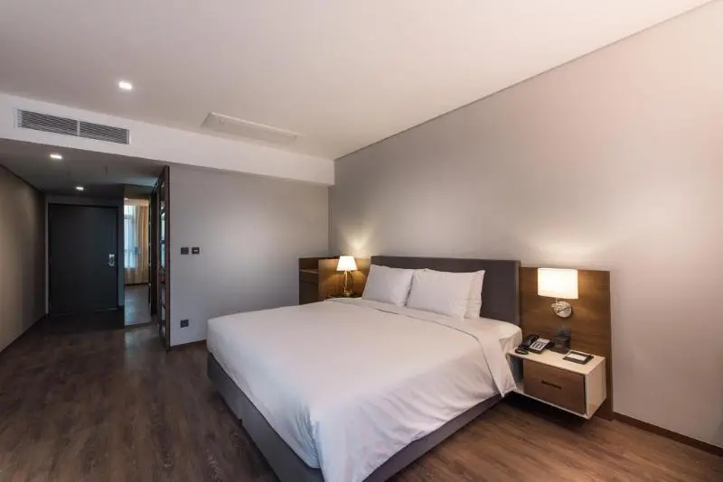 キングサイズベッドのデラックスルーム, Ena Suite Hotel Namdaemun