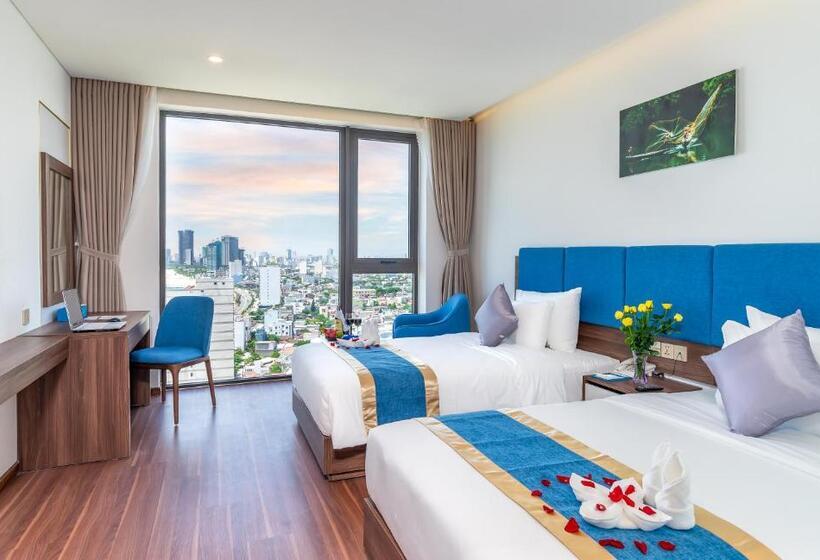 اتاق لوکس با چشمانداز دریا, Grand Gold Beach Hotel & Spa