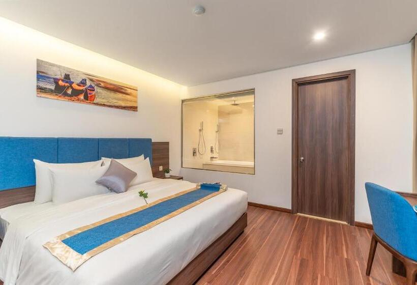 1 Bedroom Apartment with Terrace Sea View, Grand Gold Beach Hotel & Spa