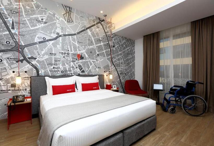 适合残疾人士使用的带超级大床的标准间, Intercityhotel Riyadh Malaz