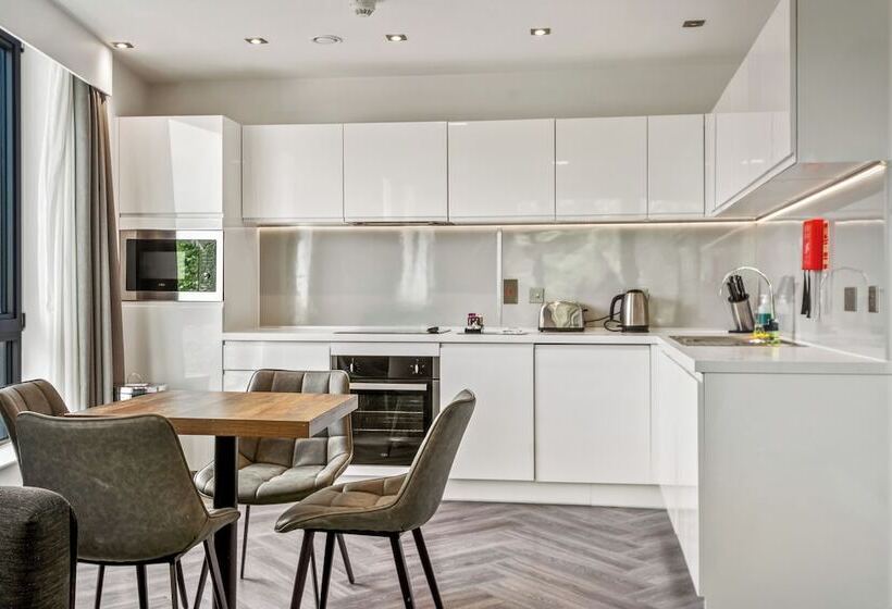 带1个卧室的公寓, Roomzzz London Stratford