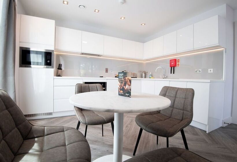 带1个卧室的公寓, Roomzzz London Stratford