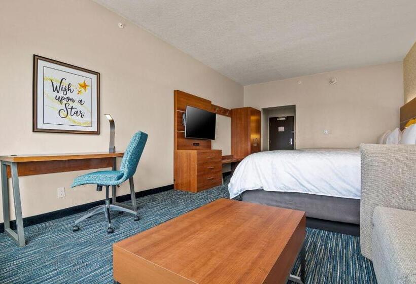 جناح سرير كينج, Holiday Inn Express & Suites Orlando  Lake Buena Vista, An Ihg