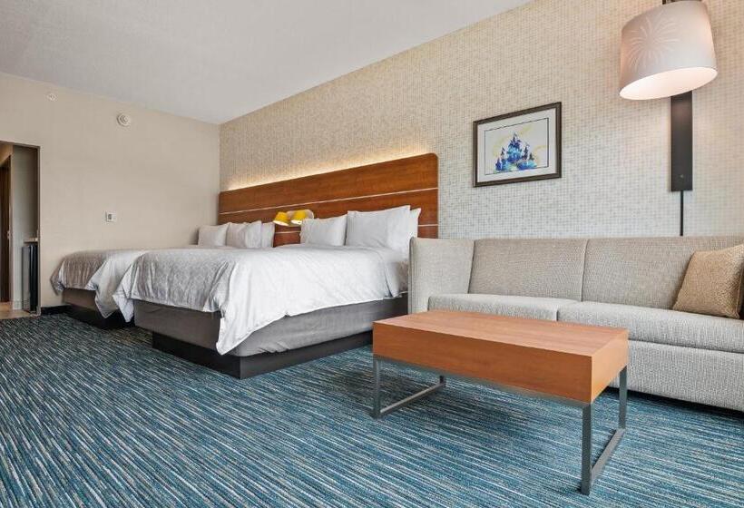 جناح سرير كينج, Holiday Inn Express & Suites Orlando  Lake Buena Vista, An Ihg