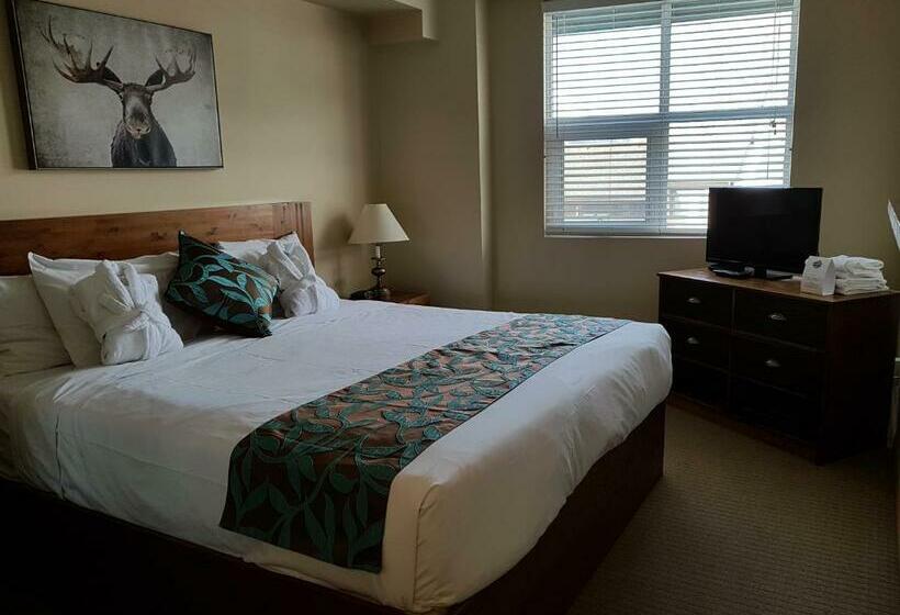 جناح مزود بجاكوزى, Sunset Resorts Canmore And Spa