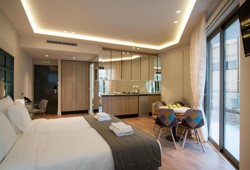 발코니 디럭스 룸, Athens Platinum Rooms And Suites