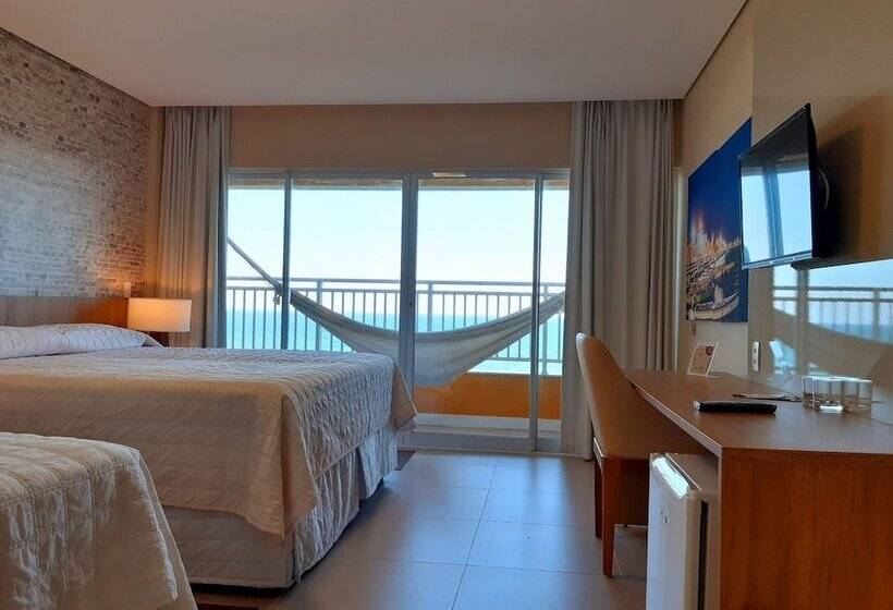 غرفة ديلوكس مطلّة علي البحر, Senac Barreira Roxa