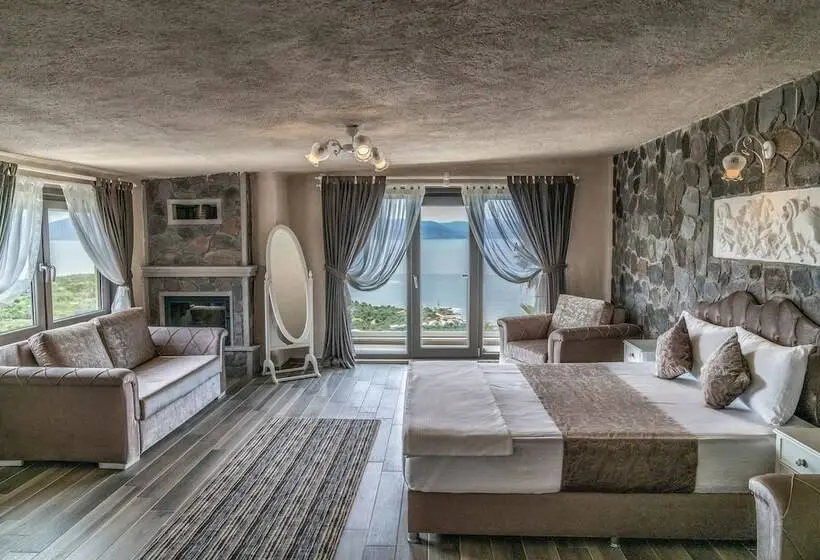 Deluxe-huone Merinäkymä, Assos Alis Farm Boutique Hotel & Spa