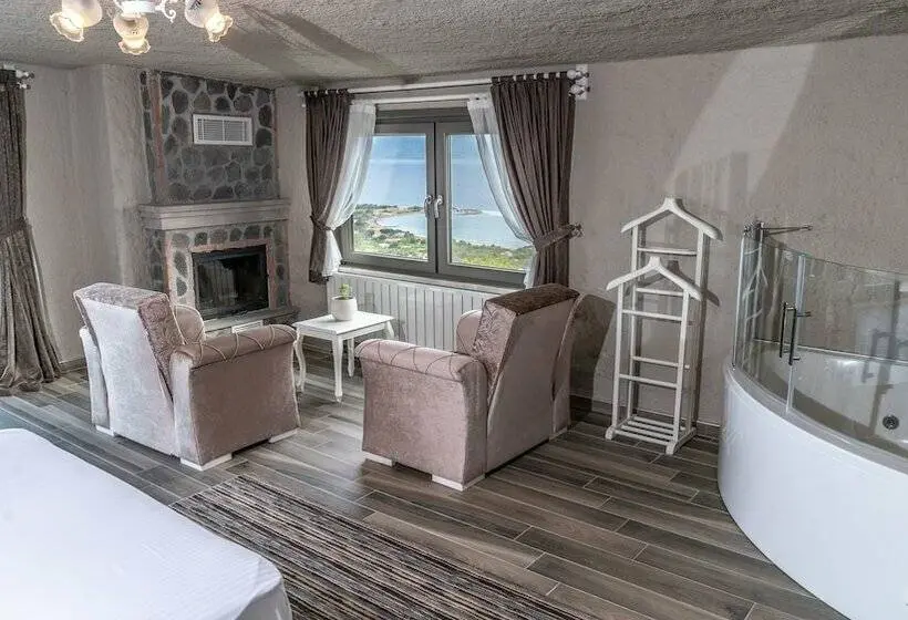 Deluxe-huone Merinäkymä, Assos Alis Farm Boutique Hotel & Spa