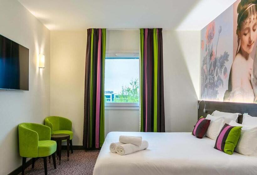 标准间, B&b Hotel Strasbourg Nord Schiltigheim Lac 4 étoiles