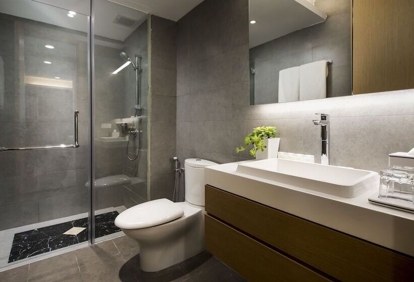 شقة بريميوم غرفتين نوم, Pinetree Marina Resort