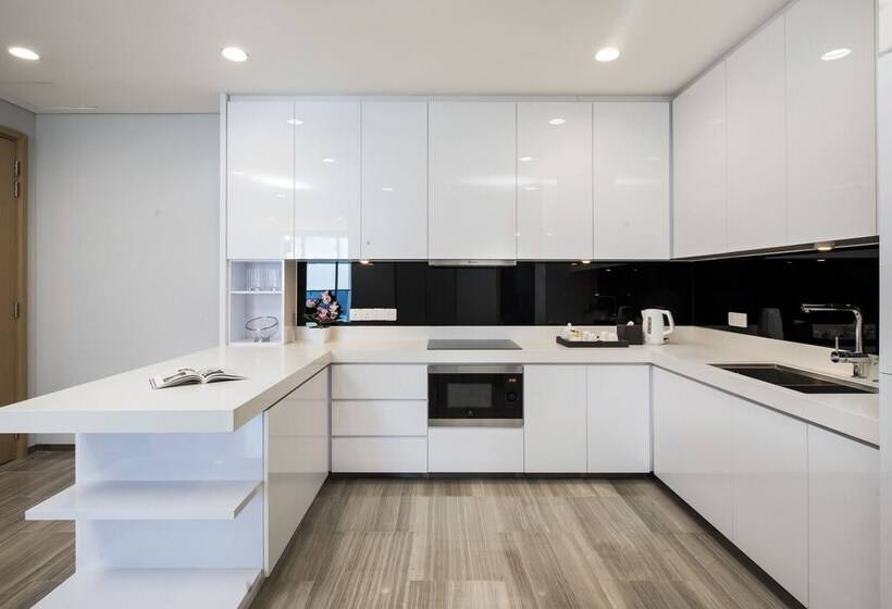 شقة بريميوم غرفتين نوم, Pinetree Marina Resort