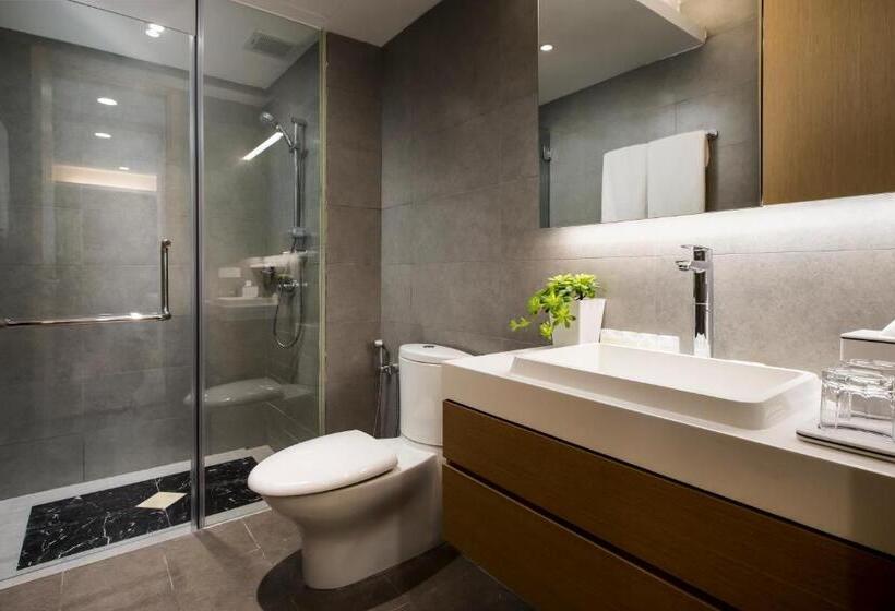 شقة بريميوم غرفتين نوم, Pinetree Marina Resort