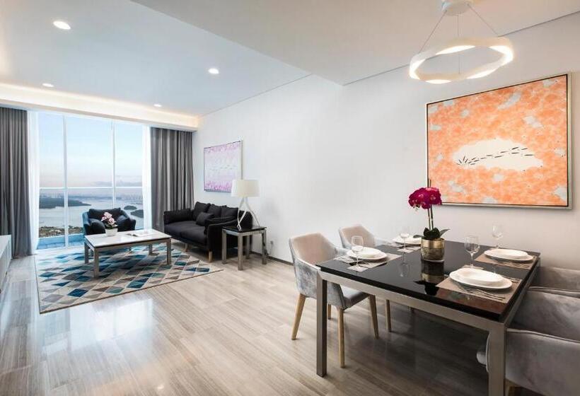 شقة بريميوم غرفتين نوم, Pinetree Marina Resort