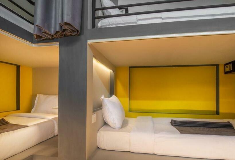 تختخواب در اتاق مشترک, The Twizt   Lifestyle Hostel &