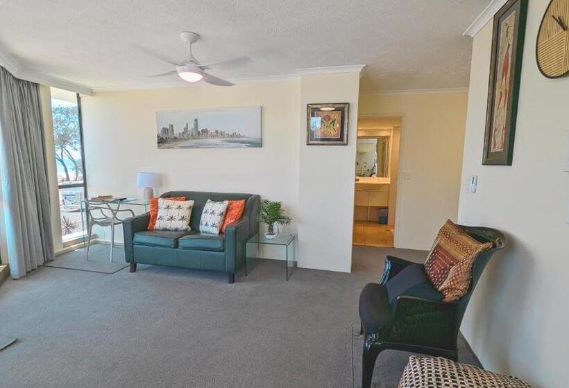 شقة غرفة واحدة مطلة على البحر, Olympus Beachfront Apartments