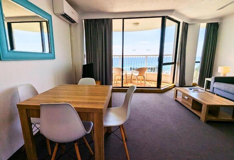 شقة غرفة واحدة مطلة على البحر, Olympus Beachfront Apartments