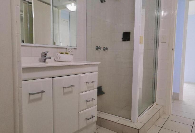 شقة غرفة نوم واحدة بالطابق الأرضى, Olympus Beachfront Apartments