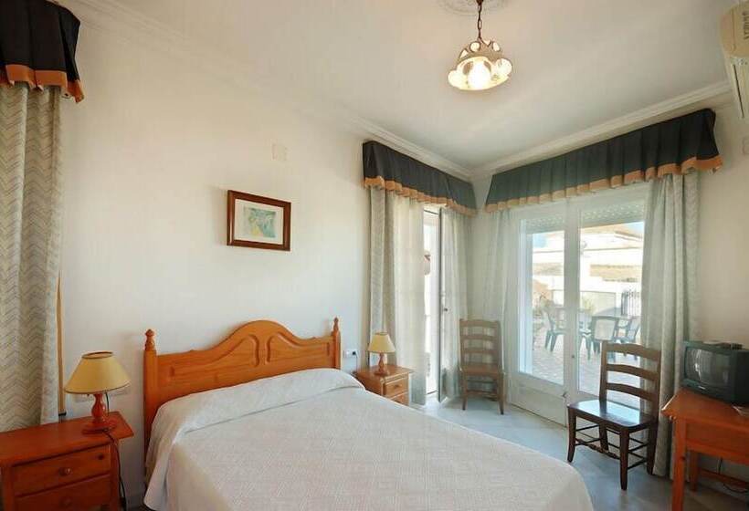 标准间带露台, Hostal La Posada