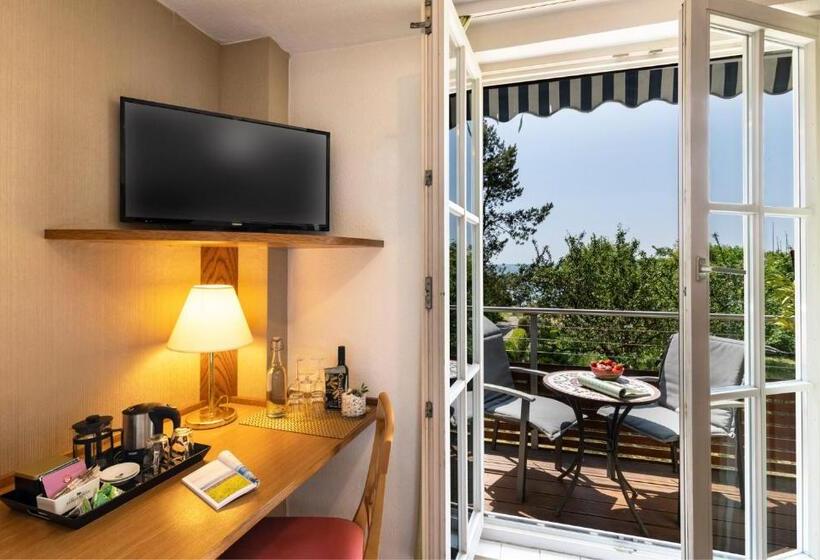 חדר סטנדרט עם מרפסת, Sonnenstube Hagnau