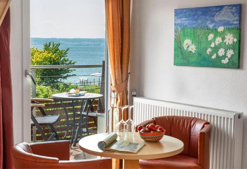 חדר סטנדרט עם מרפסת, Sonnenstube Hagnau