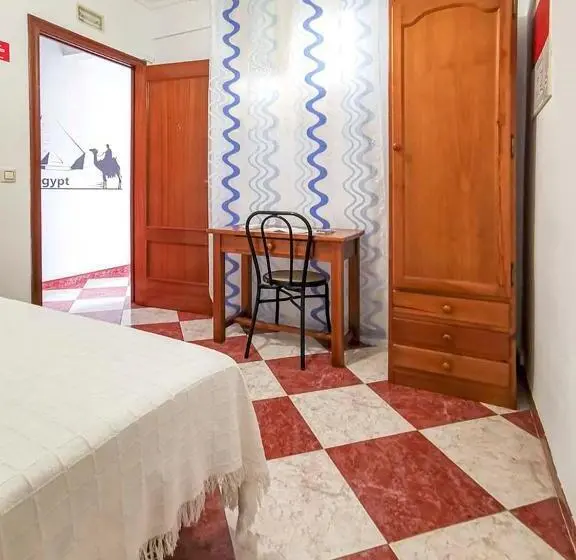 Standardeinzelzimmer, Pension Hidalgo 1