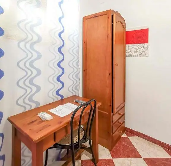 Standardeinzelzimmer, Pension Hidalgo 1