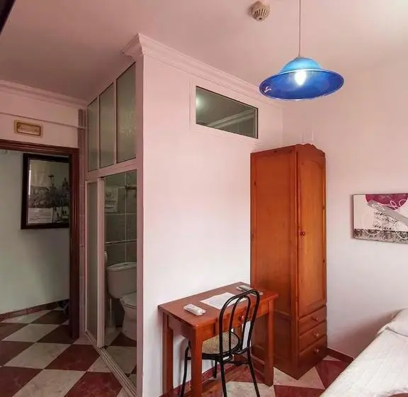 Standardeinzelzimmer, Pension Hidalgo 1