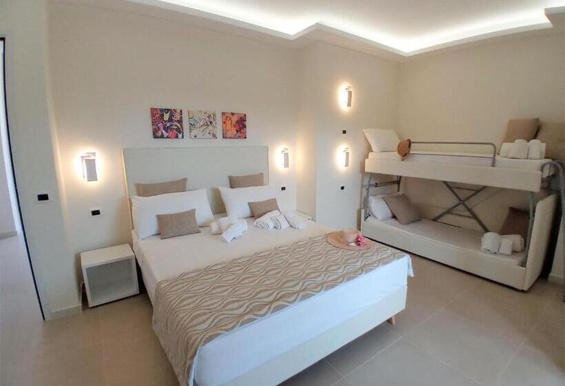 اتاق استاندارد چهار تخته, Il Calabriano Residence