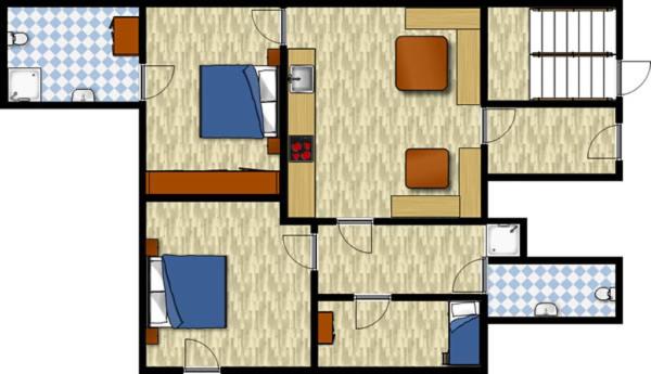 3ベッドルームアパートメント, Sylpaulerhof Apart