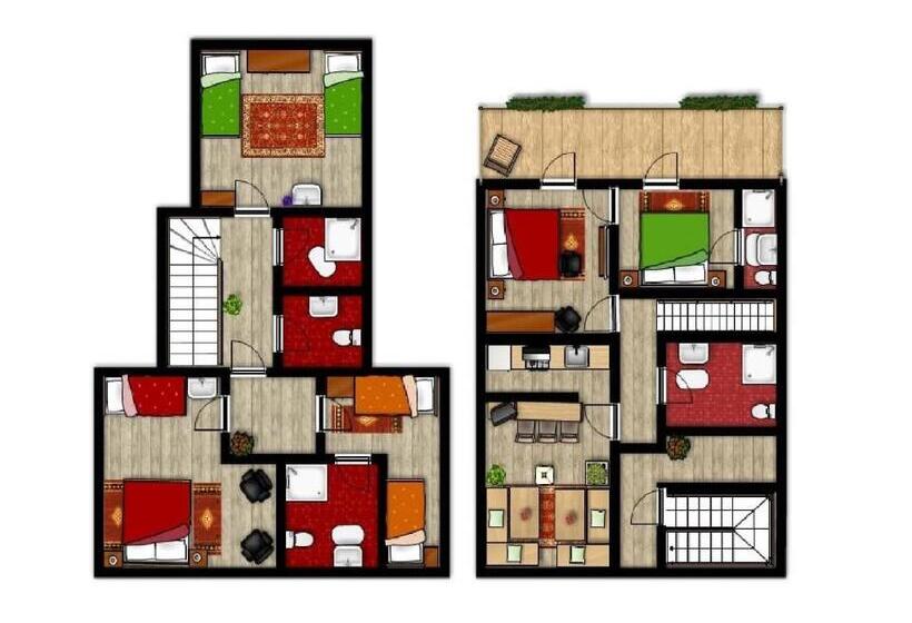 1ベッドルームアパートメント, Sylpaulerhof Apart