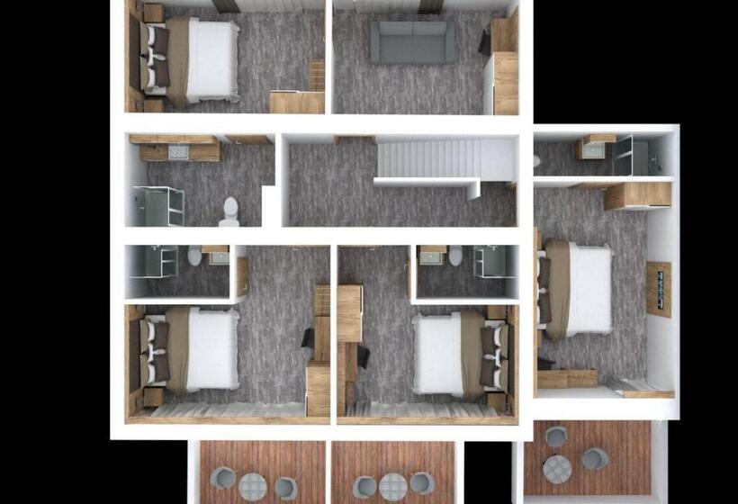 シャレー1寝室, Sylpaulerhof Apart