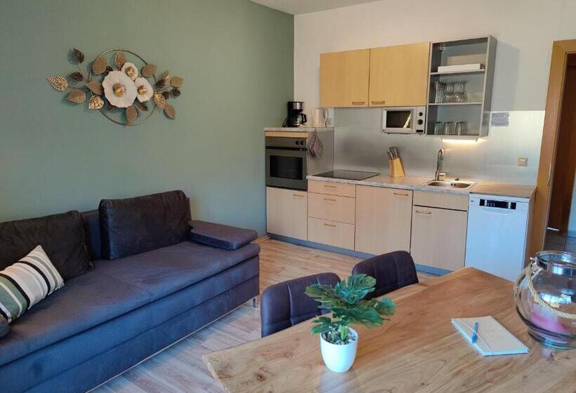 דירה בת חדר שינה 1 עם נוף, Pension Almhof