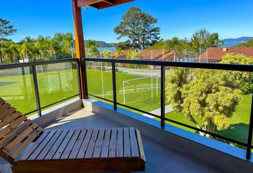 침실 1개 발코니 아파트, Pousada Recanto Das Flores