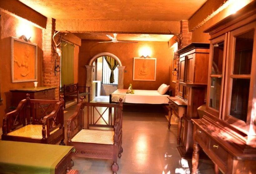 带花园景观和一个卧室的别墅, Akein Jungle Resort Sigiriya