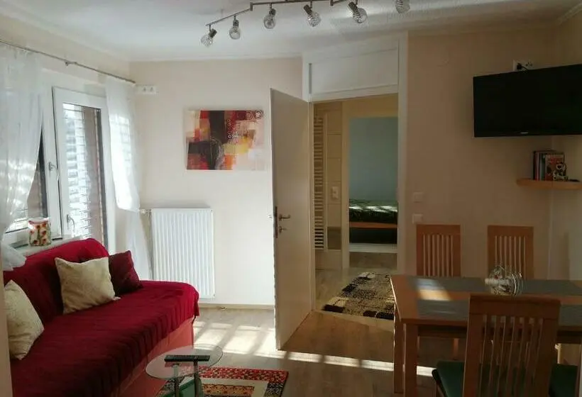 テラス付き1ベッドルームアパートメント, Ferienwohnungen Oranhof