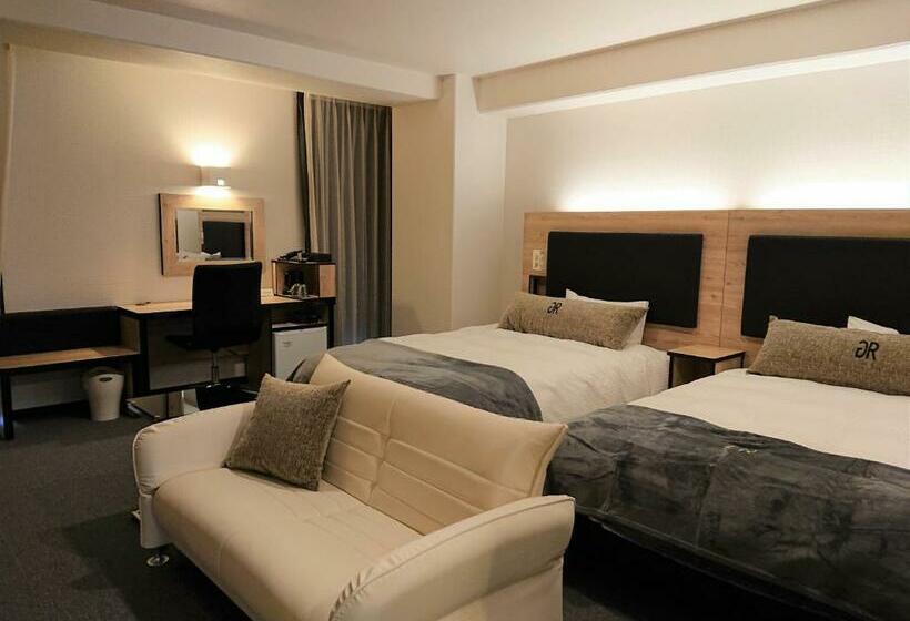 غرفة قياسية متصلة, Green Rich Hotel Kurume Natural Hot Spring Arimamutsumonnoyu