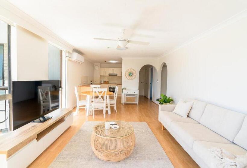 شقة غرفتين نوم مطلة على الحديقة, Beach Palms Holiday Apartments