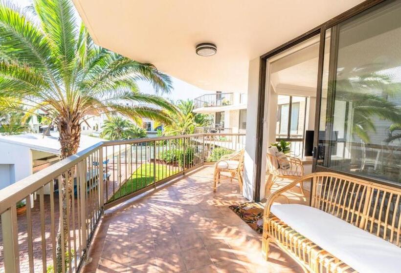 شقة غرفتين نوم مطلة على الحديقة, Beach Palms Holiday Apartments