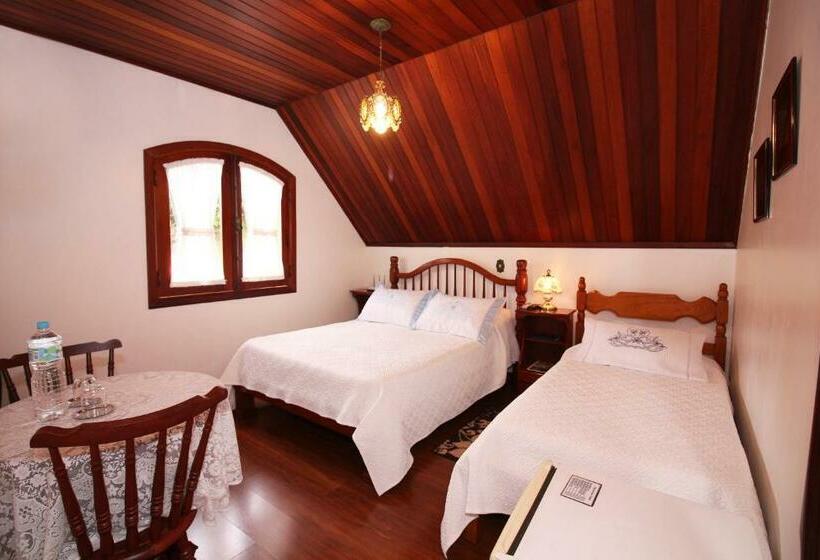 Номер Стандарт Трехместный, Pousada Recanto Paulista