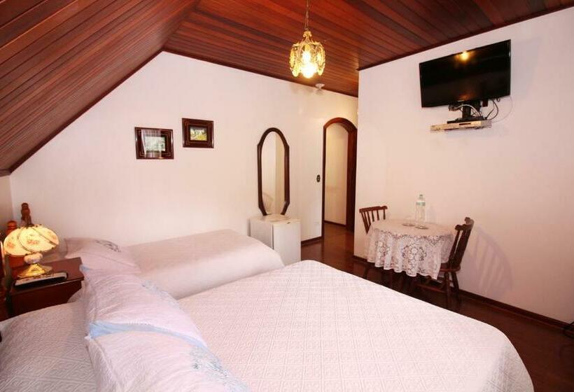 Номер Стандарт Трехместный, Pousada Recanto Paulista