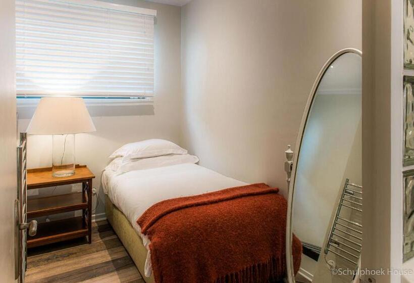 اتاق سه نفره دلوکس با چشم‌انداز باغ, Schulphoek Seafront House