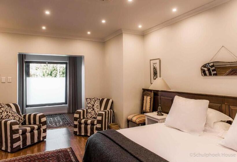 اتاق استاندارد با چشم‌انداز باغ, Schulphoek Seafront House